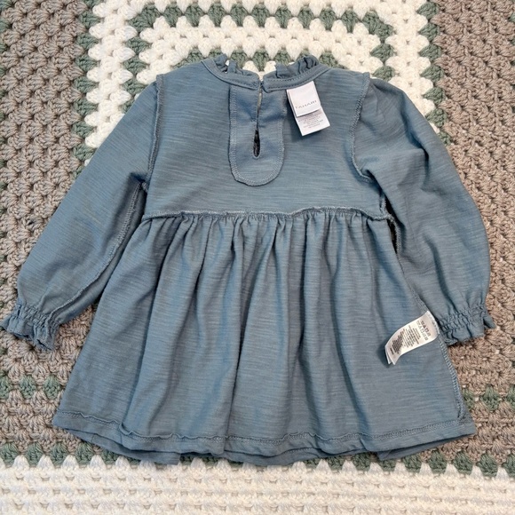 Like New Tahari Teal Baby Dress, Sz 24 M, Fit & Flare, Long Sleeve - Picture 14 of 14